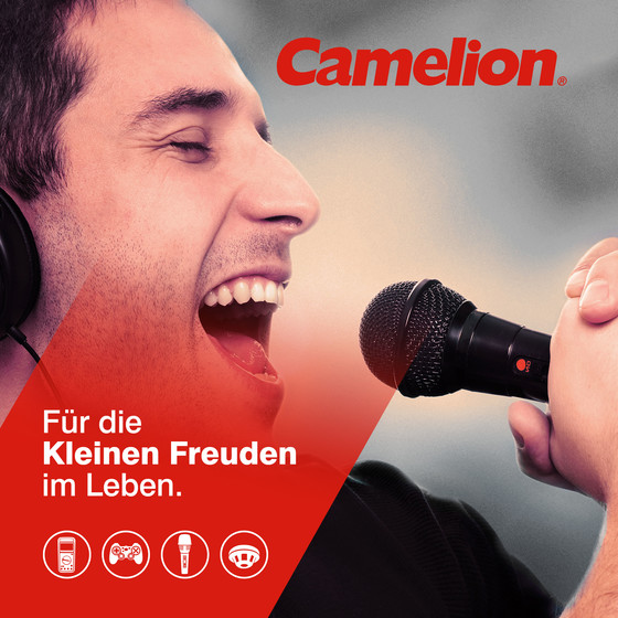 CAMELION Plus Alkaline 6LR61 / 9 Volt Block / SP1