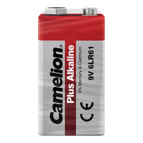 CAMELION Plus Alkaline 6LR61 / 9 Volt Block / SP1