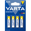 VARTA Energy Alkaline LR03 / Micro / AAA / BP4