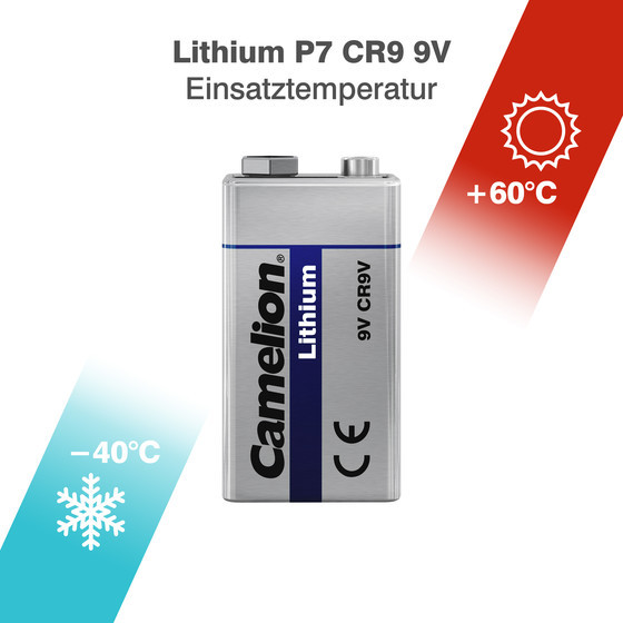 CAMELION Lithium CR9 Volt Block / SP1
