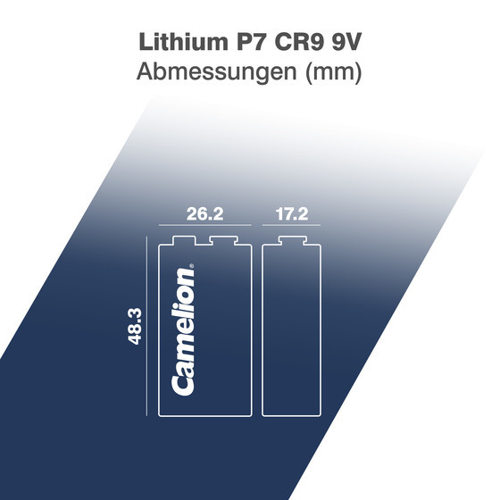 CAMELION Lithium CR9 Volt Block / SP1