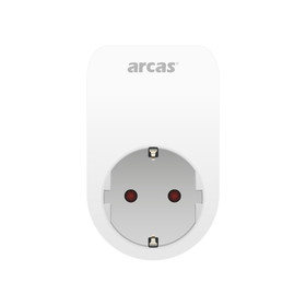 ARCAS Zwischenstecker Schuko 1-fach m. 2 x USB...