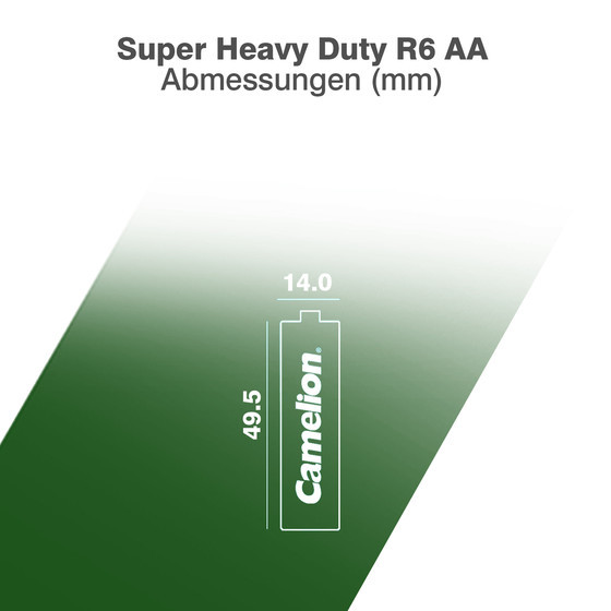 Camelion Sparset 25-tlg. Zink Kohle Gr�n