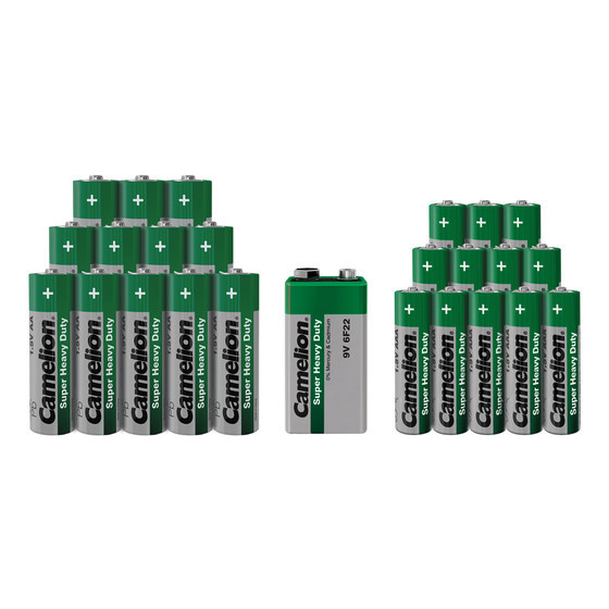 Camelion Value Set 25-piece Zinc Coal Green