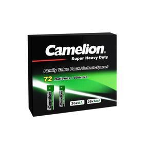 CAMELION Gr�n Sparset FPG-GB72 72-tlg. Zink Kohle Gr�n