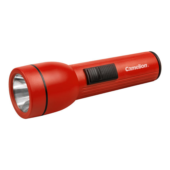CAMELION FL1L2DR20P LED Taschenlampe gro� inkl. 2 x R20 Batterien