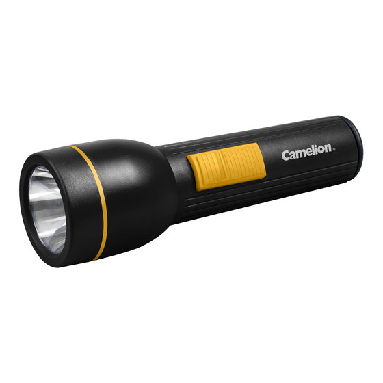 CAMELION FL1L2DR20P LED Taschenlampe gro� inkl. 2 x R20 Batterien