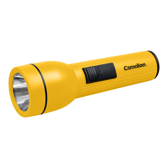 CAMELION FL1L2DR20P LED Taschenlampe gro� inkl. 2 x R20 Batterien
