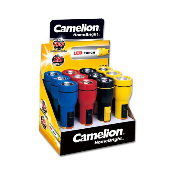 CAMELION FL1L2DD12 Flashlight
12pcs Display