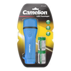 CAMELION PT1L2D-2R20PBP 1LED gummierte Taschenlampe