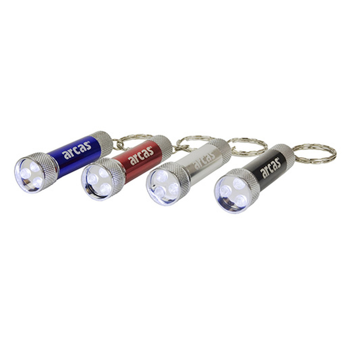 3 x LED incl Arcas LED Schlüsselanhänger 3 x LR44 Batterien 