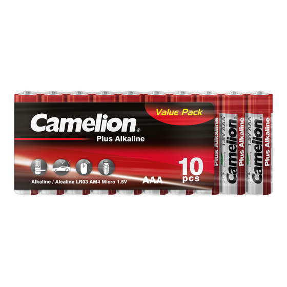CAMELION Plus Alkaline LR03 / AAA / SP10 / 20 x 10er Shrinks Display