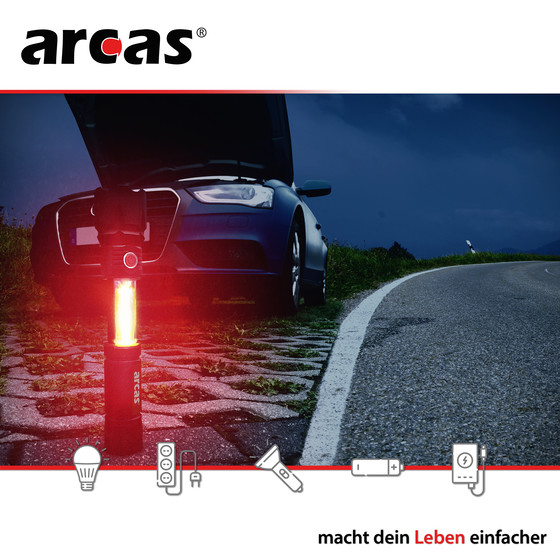 ARCAS
3-in-1 LED Flashlight