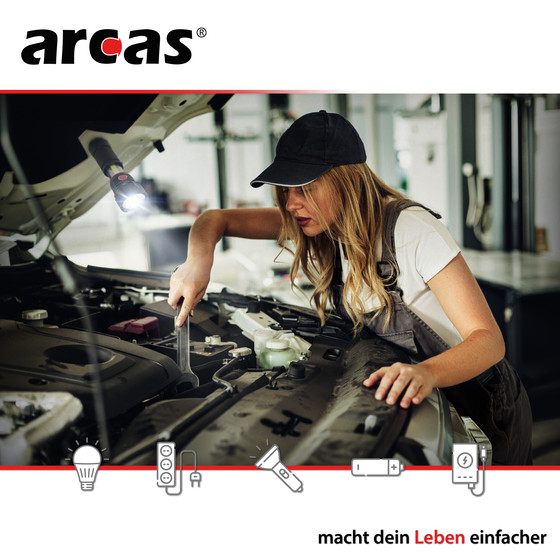 ARCAS
3-in-1 LED Flashlight