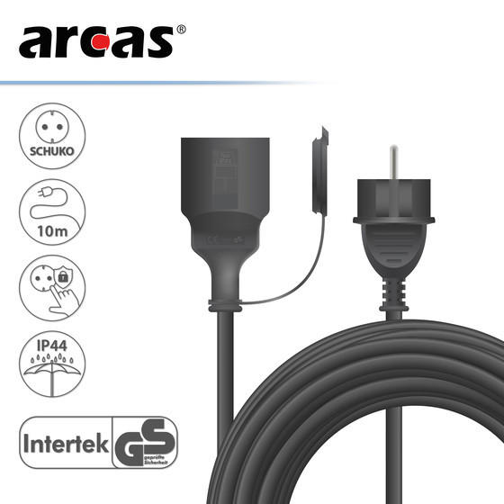 ARCAS Outdoor extension cord 10 meters