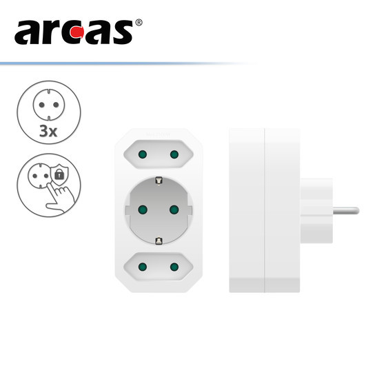 ARCAS 2+1-way adapter
SP1