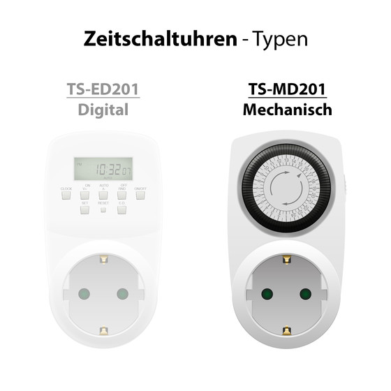 ARCAS TS-MD201 Mechanische Zeitschaltuhr