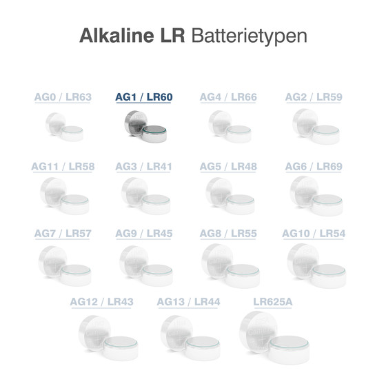 CAMELION Alkaline AG1 / LR60 / LR621 / 364 / BP2