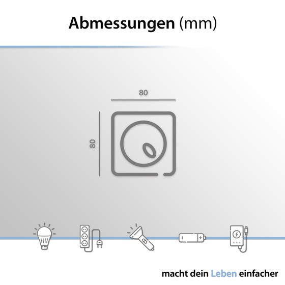 ARCAS ELEGANCE Drehdimmerschalter m. Druckwechselschalter Mod. W13-A142