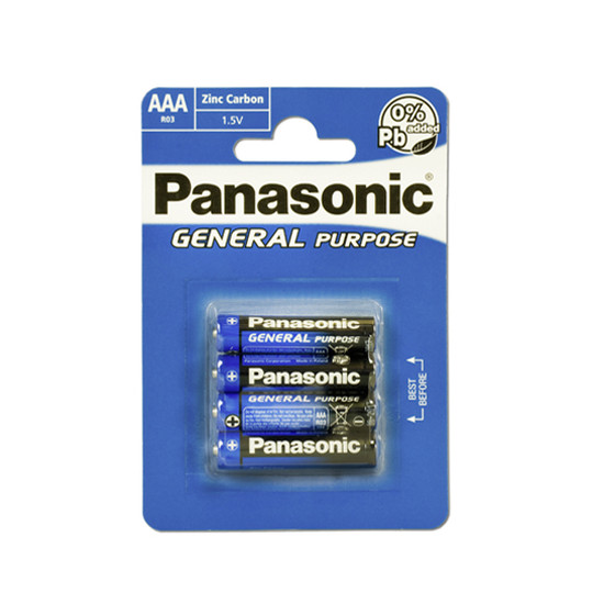 PANASONIC Heavy Duty R03 / Mikro / BP4