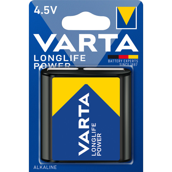 VARTA Longlife Power / 4912 / 3LR12 Flach / BP1