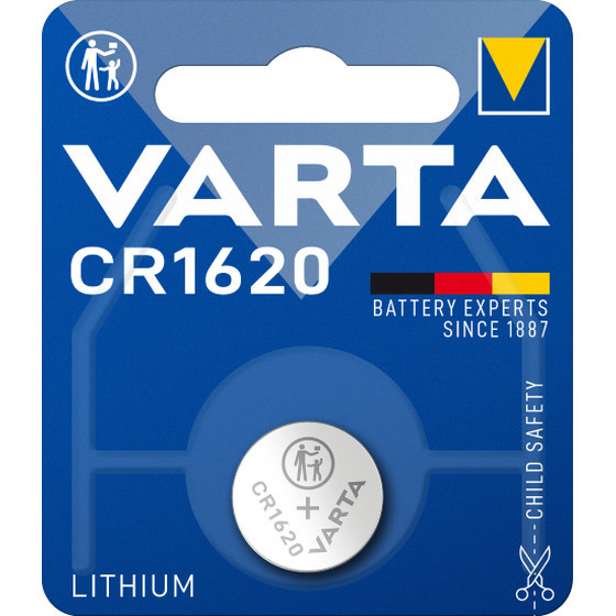 VARTA Lithium Button Cell CR1620 (6620)
BP1