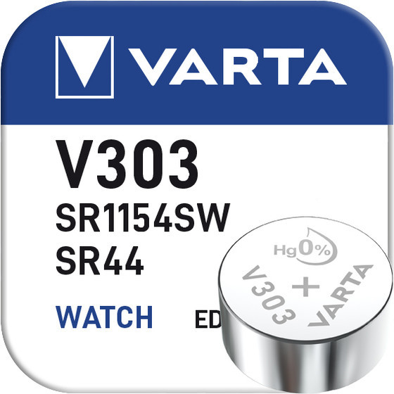 VARTA Silver-Oxide Button Cell V303
BP1