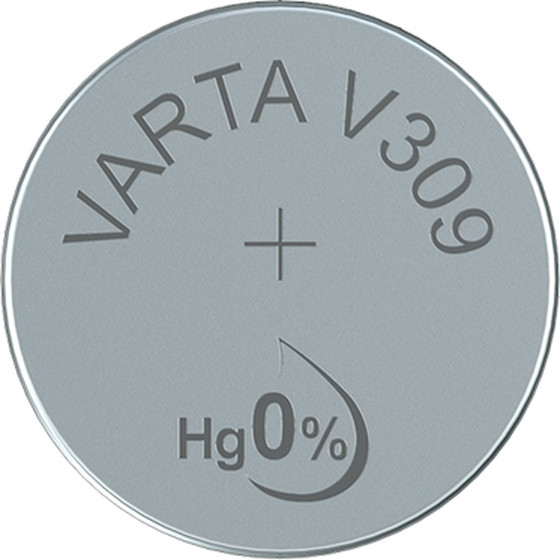 VARTA Silber Oxid V309 / 73mAh / 1,55V / BP1