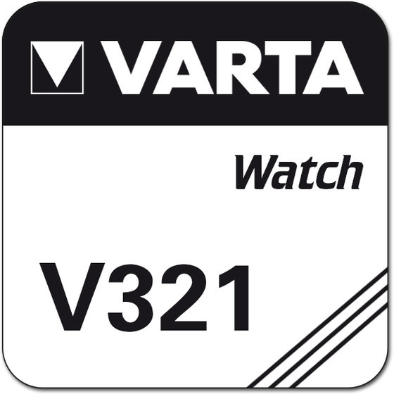 VARTA Silber Oxid V321 / 15mAh / 1,55V / BP1