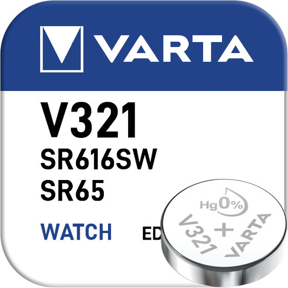 VARTA Silver-Oxide Button Cell V321
BP1