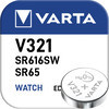 VARTA Silber Oxid V321 / 15mAh / 1,55V / BP1