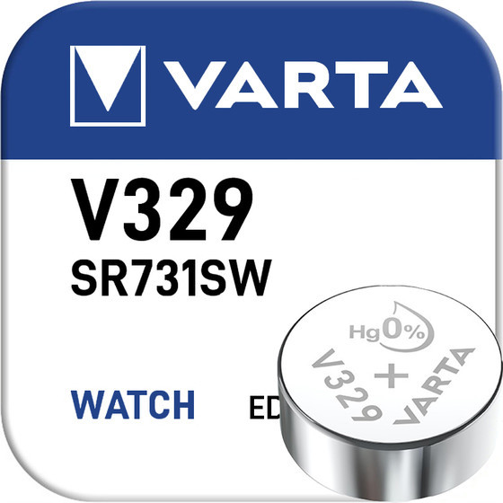 VARTA Silver-Oxide Button Cell V329
BP1