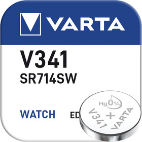 VARTA Silber Oxid V341 / 15mAh / 1,55V / BP1