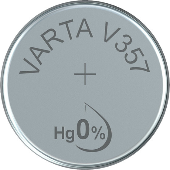 VARTA Silber Oxid V357 / 143mAh / 1,55V / BP1