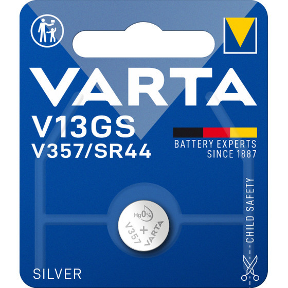 VARTA Silver-Oxide Button Cell V357
BP1