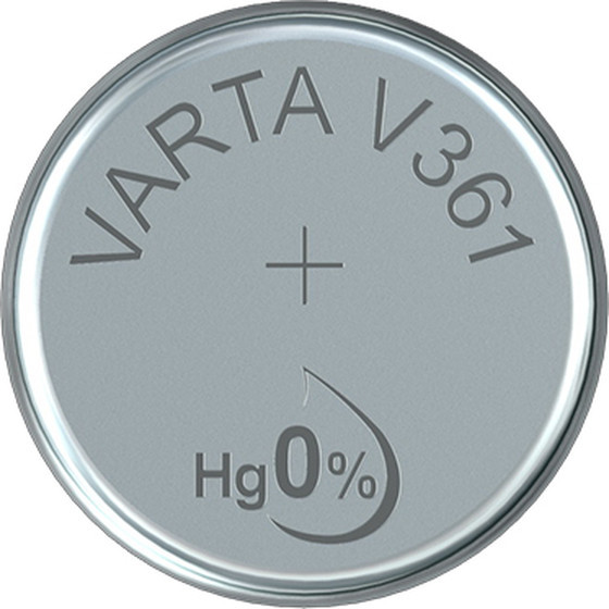 VARTA Silber Oxid V361 / 22mAh / 1,55V / BP1