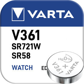 VARTA Silver-Oxide Button Cell V361
BP1