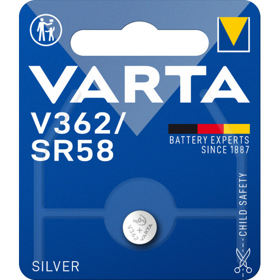 VARTA Silver-Oxide Button Cell V362
BP1
