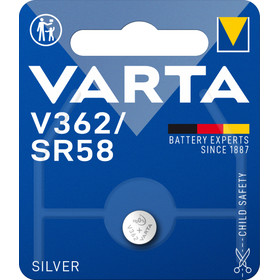 VARTA Silber Oxid V362 / 21mAh / 1,55V / BP1