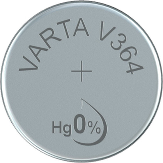 VARTA Silber Oxid V364 / 17mAh / 1,55V / BP1