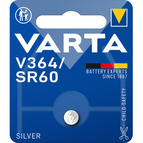 VARTA Silber Oxid V364 / 17mAh / 1,55V / BP1