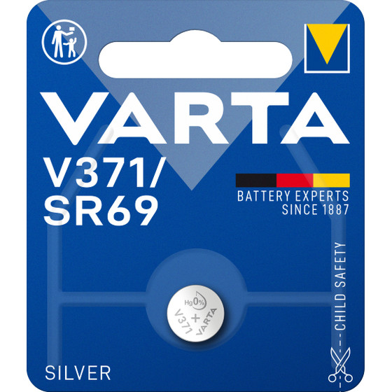 VARTA Silver-Oxide Button Cell V371
BP1