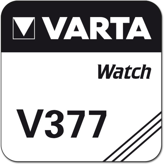 VARTA Silber Oxid V377 / 21mAh / 1,55V / BP1