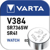 VARTA Silber Oxid V384 / 37mAh / 1,55V /  BP1