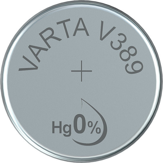 VARTA Silber Oxid V389 / 81mAh / 1,55V / BP1
