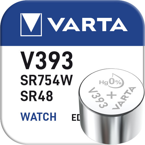 VARTA Silver-Oxide Button Cell V393
BP1