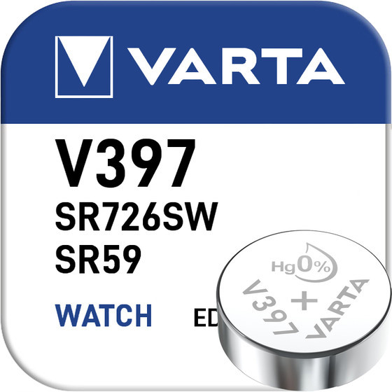 VARTA Silver-Oxide Button Cell V397
BP1
