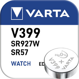 VARTA Silber Oxid V399 / 42mAh / 1,55V /  BP1