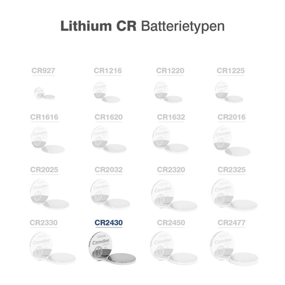CAMELION Lithium CR2430 / BP1