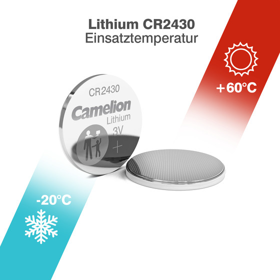 CAMELION Lithium CR2430 / BP1